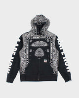 Vintage Y2K Aape by Bathing Ape Paisley Hoodie - L