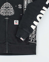 Vintage Y2K Aape by Bathing Ape Paisley Hoodie - L