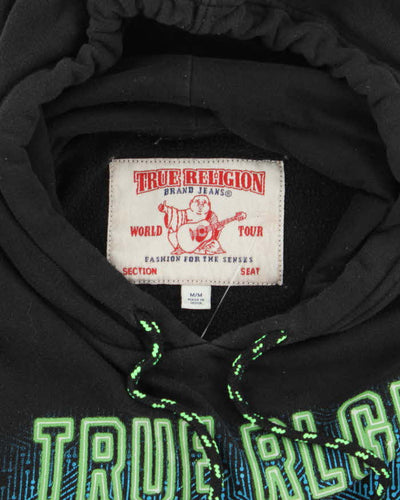 Vintage Y2K True Religion Big Front Graphic Hoodie - M