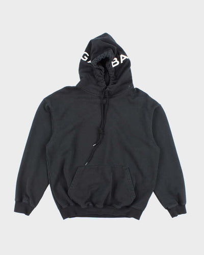 Balenciaga Heavyweight Oversized Hood Spell Out Hoodie - S