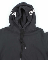 Balenciaga Heavyweight Oversized Hood Spell Out Hoodie - S