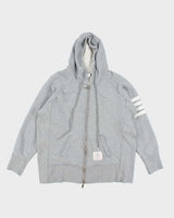 Vintage Thom Browne Heavyweight Zip Up Hoodie - M