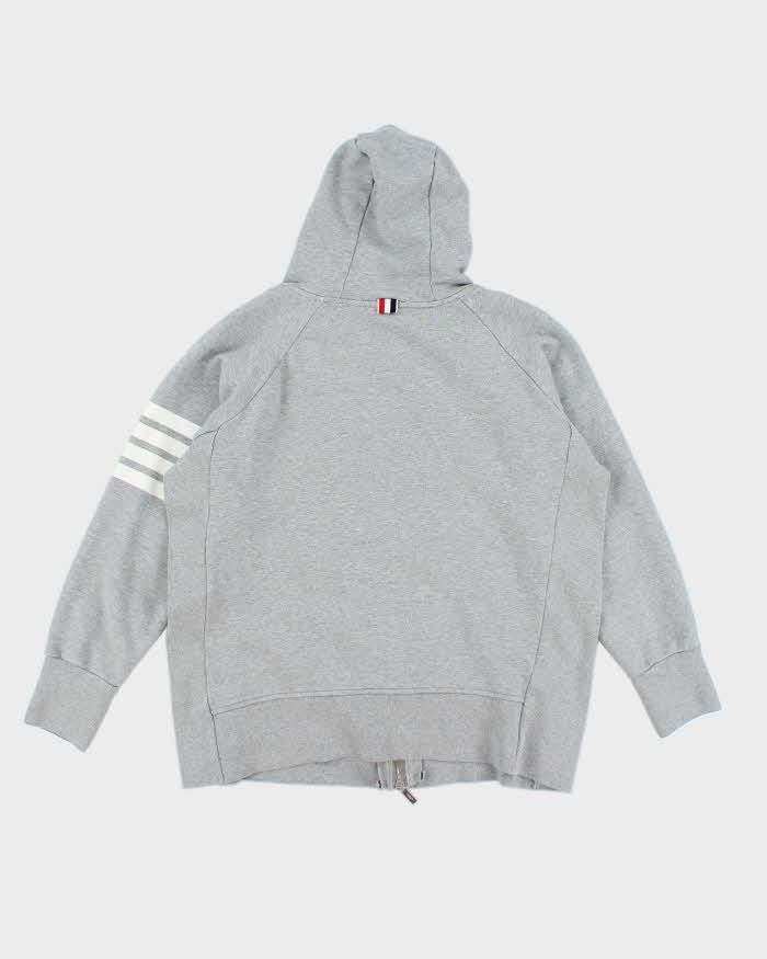 Vintage Thom Browne Heavyweight Zip Up Hoodie - M