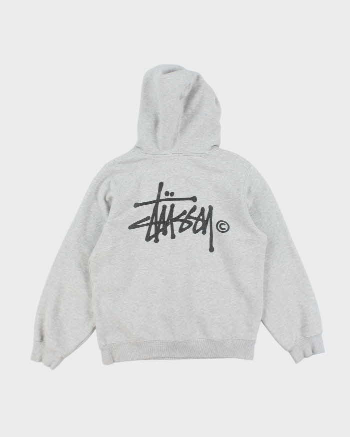Vintage Stussy Small Logo Hoodie - S