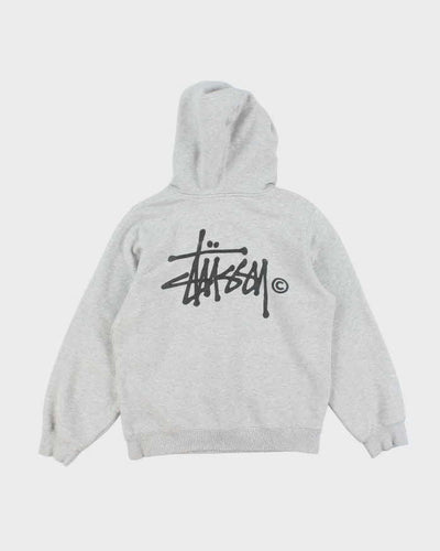 Vintage Stussy Small Logo Hoodie - S