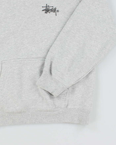 Vintage Stussy Small Logo Hoodie - S
