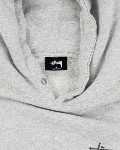 Vintage Stussy Small Logo Hoodie - S