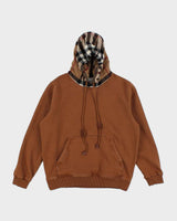 Vintage 2000's Burberry Nova Check Hoodie - L
