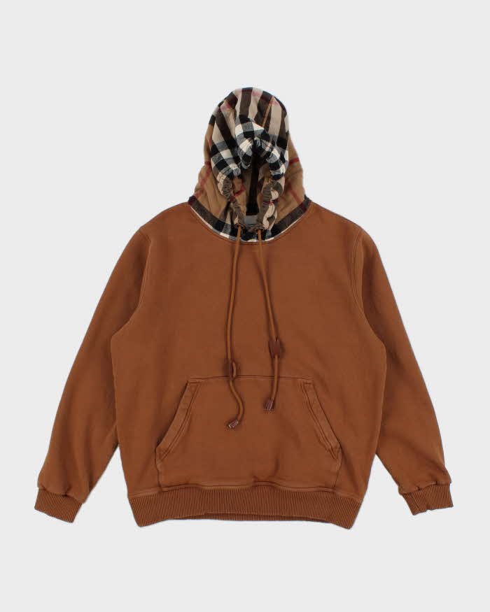 Vintage 2000's Burberry Nova Check Hoodie - L