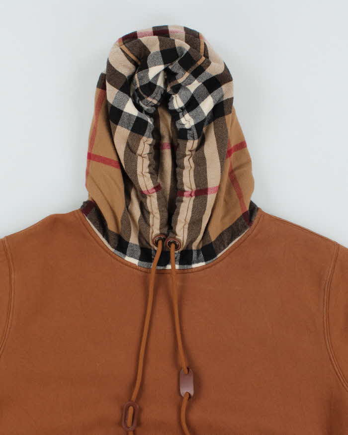Vintage 2000's Burberry Nova Check Hoodie - L