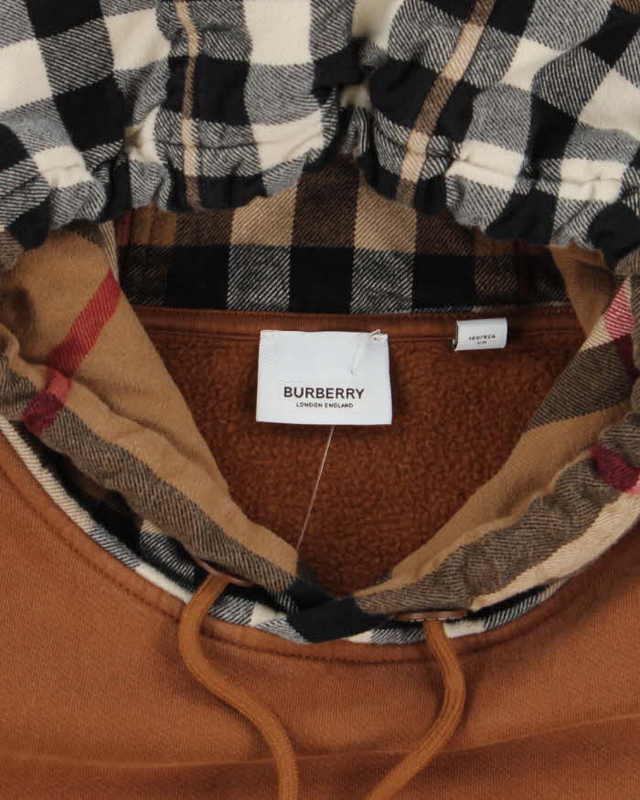Vintage 2000's Burberry Nova Check Hoodie - L