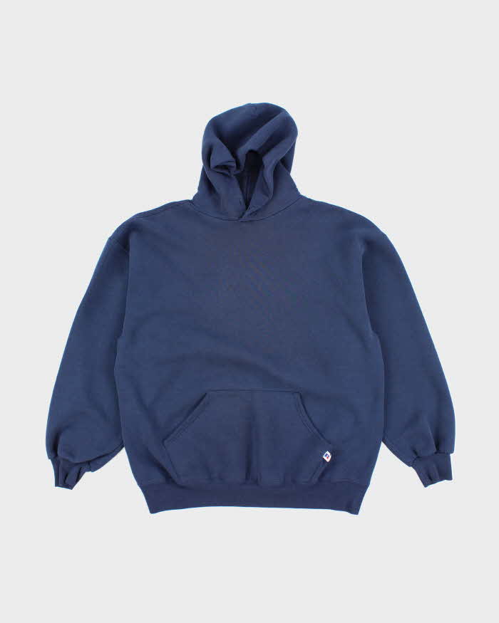 Vintage Russell Athletic Heavyweight Blank Hoodie - XL