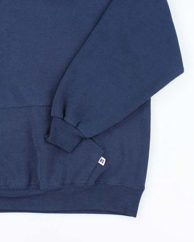 Vintage Russell Athletic Heavyweight Blank Hoodie - XL