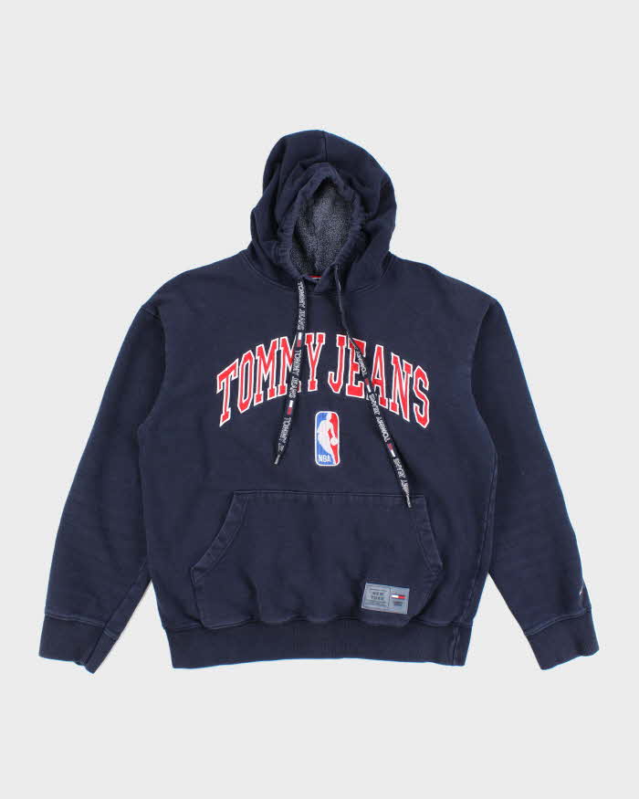 Vintage 2000's Tommy Hilfiger NBA Embroidered Logo Hoodie - L