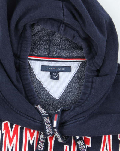 Vintage 2000's Tommy Hilfiger NBA Embroidered Logo Hoodie - L