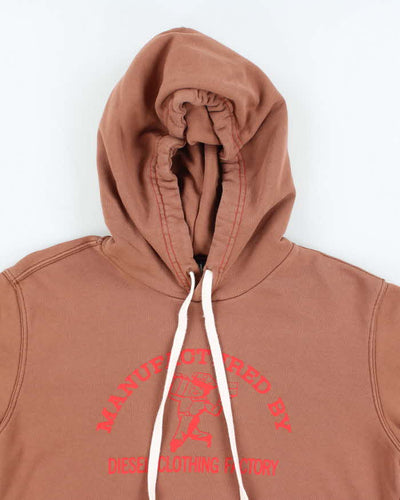 Vintage Y2K Diesel Graphic Print Hoodie - M