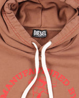 Vintage Y2K Diesel Graphic Print Hoodie - M