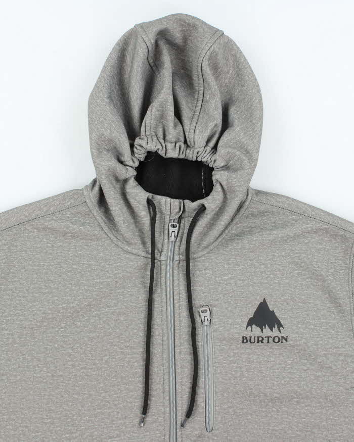 Vintage 2000's Burton Snowboards Oversized Zip Up Hoodie - XL