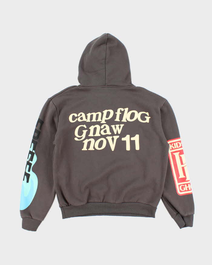 Lucky Me/ I See Ghosts Bubble Print Hoodie - XL