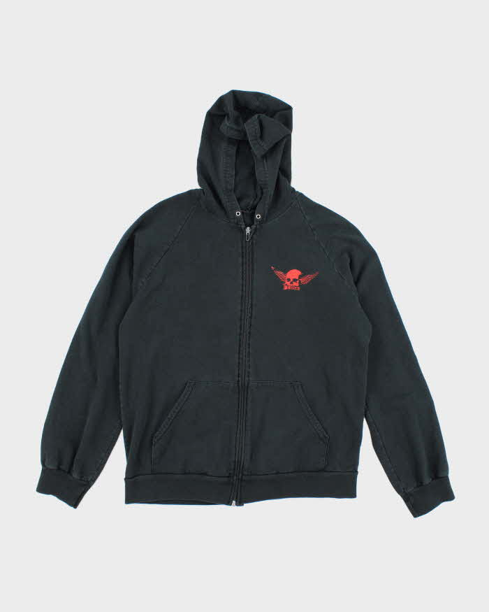 Vintage Y2K The Distillers Punk Band Zip Up Hoodie - M