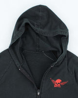 Vintage Y2K The Distillers Punk Band Zip Up Hoodie - M