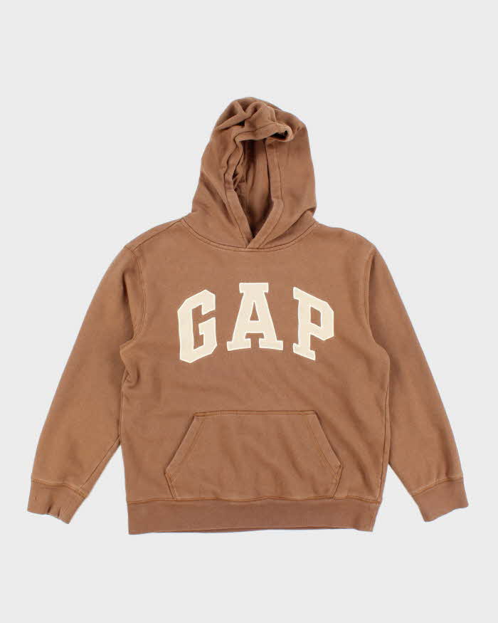 Vintage Y2K GAP Spell Out Hoodie - XXL