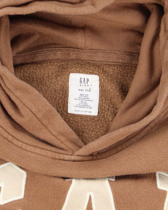Vintage Y2K GAP Spell Out Hoodie - XXL