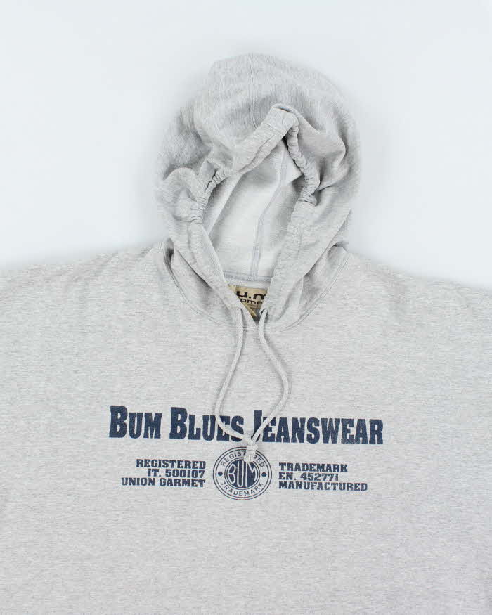 Vintage 2000's B.U.M. Equipment Graphic Print Hoodie - XL