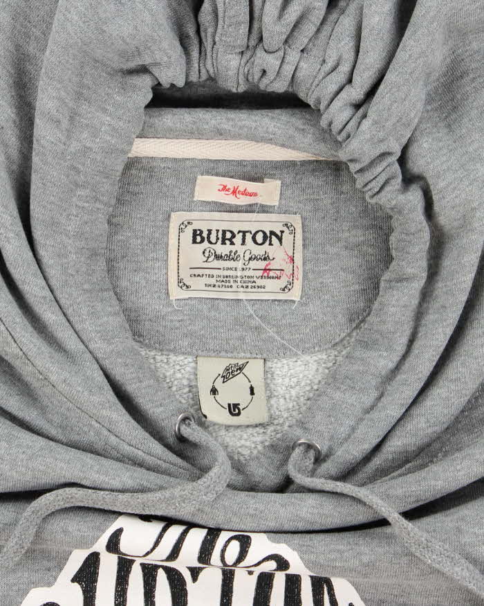 Vintage 2000's Burton Snowboards Graphic Hoodie - M