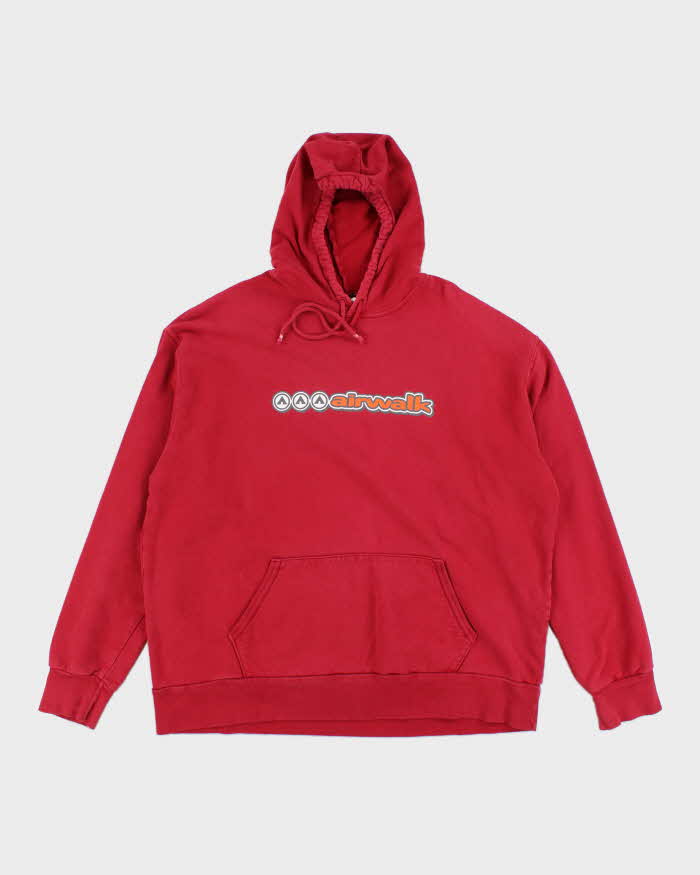 Vintage 2000's Air Walk Spell Out Logo Hoodie - XL