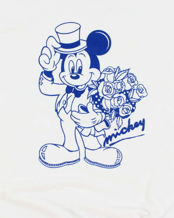 Vintage 90's Disney Mickey Mouse Groom Graphic Sweatshirt - L