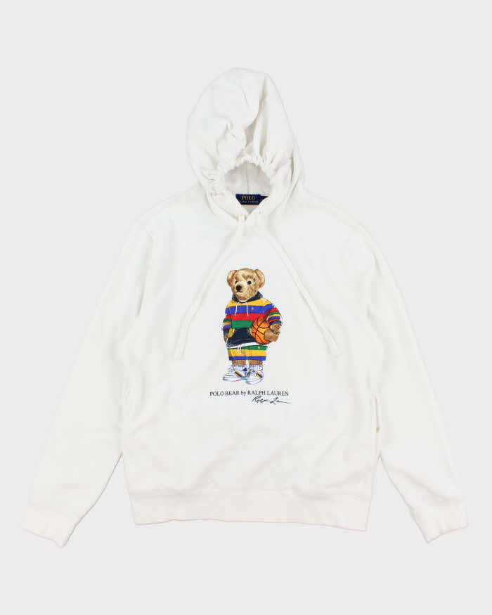 Vintage 2000's Ralph Lauren Polo Bear Hoodie - L
