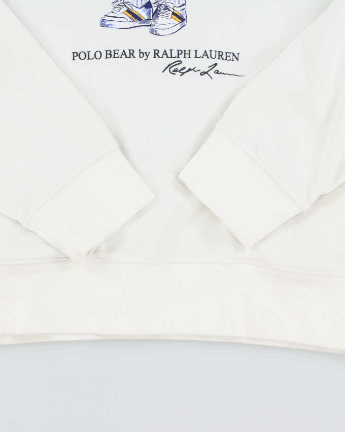 Vintage 2000's Ralph Lauren Polo Bear Hoodie - L