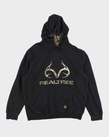 Vintage Y2K Real Tree Camouflage Logo Hoodie - L