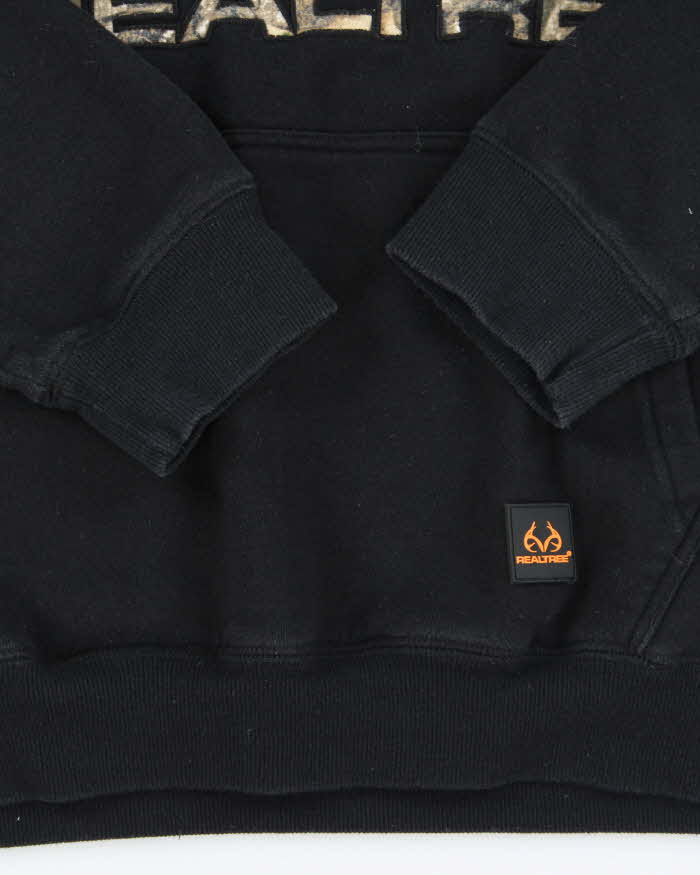 Vintage Y2K Real Tree Camouflage Logo Hoodie - L