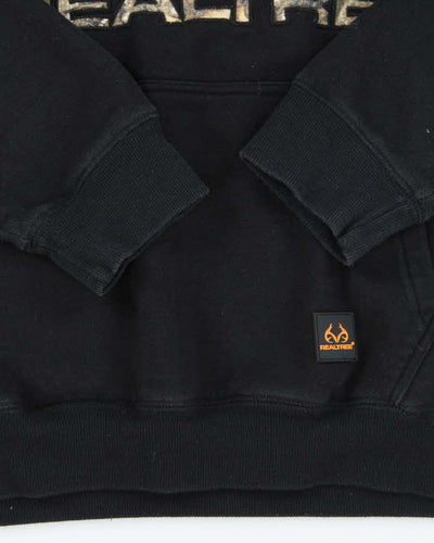 Vintage Y2K Real Tree Camouflage Logo Hoodie - L