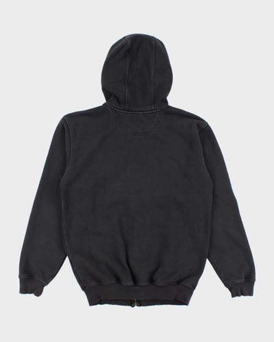 Vintage 2000's Carhartt Embroidered Oversized Zip Up Hoodie - S