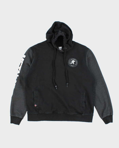 Vintage 2000's Metal Mulisha Gothic Print Hoodie - XL