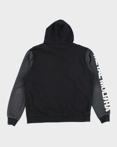 Vintage 2000's Metal Mulisha Gothic Print Hoodie - XL