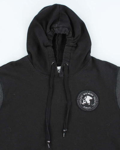 Vintage 2000's Metal Mulisha Gothic Print Hoodie - XL