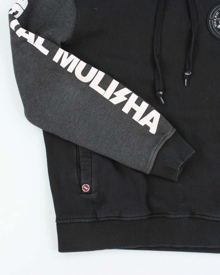 Vintage 2000's Metal Mulisha Gothic Print Hoodie - XL