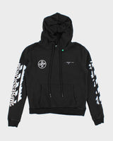 Vintage Off White Main Logo Graphic Print Hoodie - XS