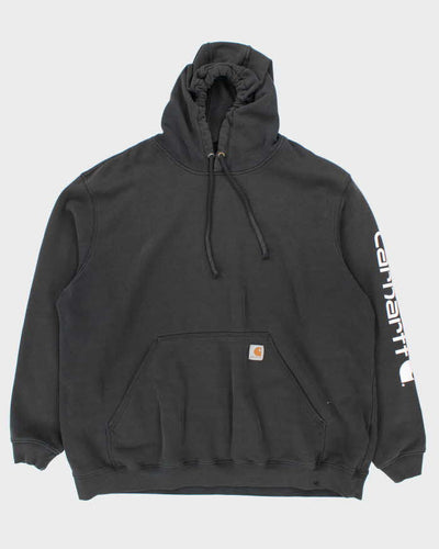 Vintage 2000's Carhartt Sleeve Spell Out Hoodie - XXL