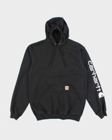 Vintage 2000's Carhartt Sleeve Spell Out Hoodie - S