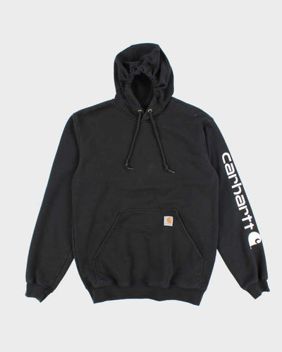 Vintage 2000's Carhartt Sleeve Spell Out Hoodie - S