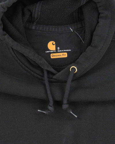 Vintage 2000's Carhartt Sleeve Spell Out Hoodie - S