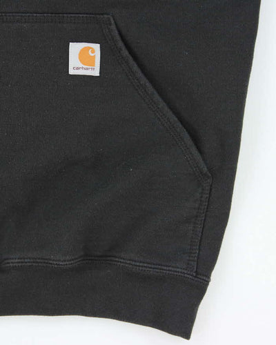 Vintage 2000's Carhartt Sleeve Spell Out Hoodie - S