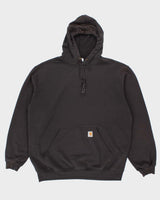 Vintage 90's Carhartt Oversized Sleeve Spell Out Hoodie - XL