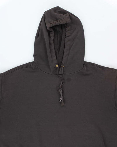 Vintage 90's Carhartt Oversized Sleeve Spell Out Hoodie - XL