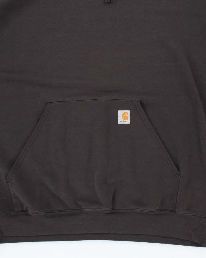 Vintage 90's Carhartt Oversized Sleeve Spell Out Hoodie - XL